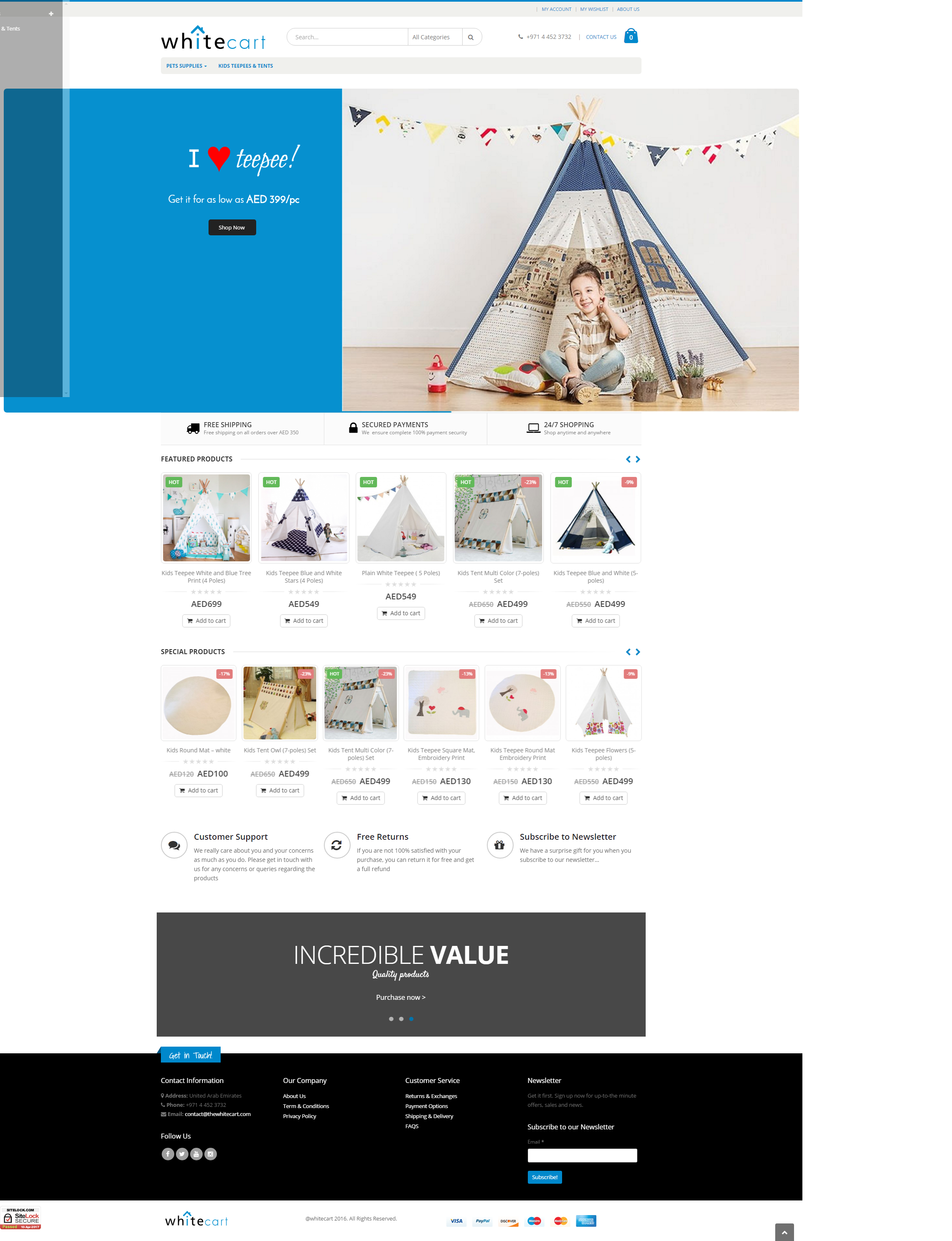 The-White-Cart-Home-Page